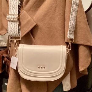 NEW Saddle Bag | Cream